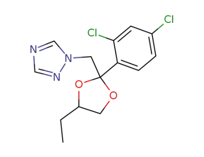 1-{2-(2,4-dichlorophenyl)-4-ethyl-1,3-dioxolan-2-ylmethyl}-1H-1,2,4-triazole