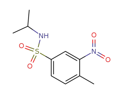 3-Nitro-4-methyl-benzolsulfonyl-isopropylamid